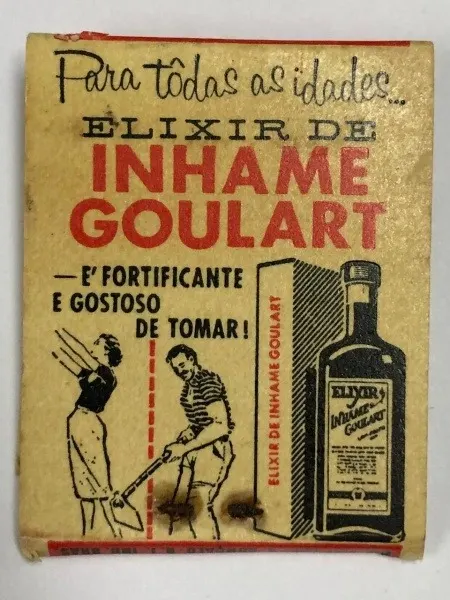 Embalagem histórica do Elix & Inhame Goulart